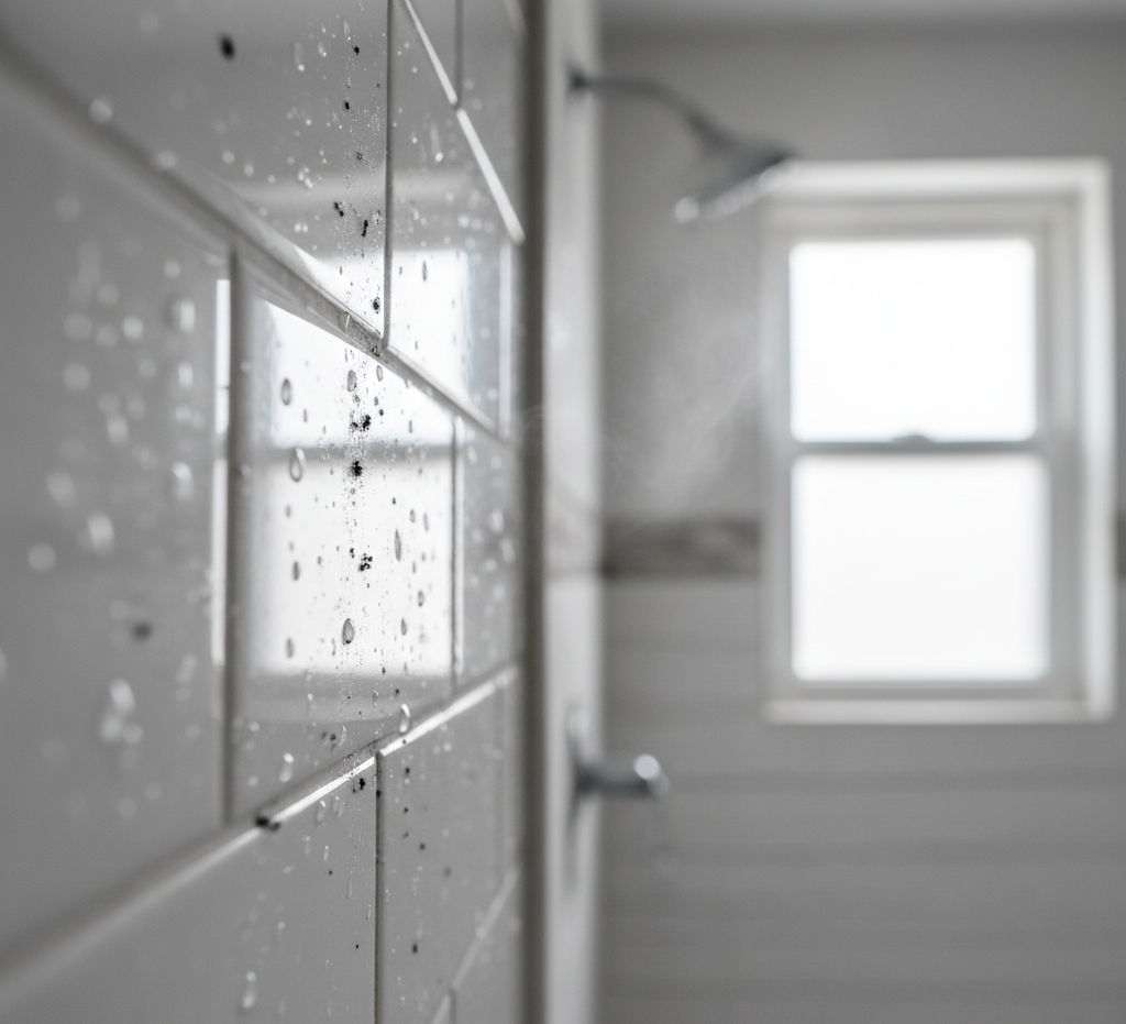 causas del moho en el baño